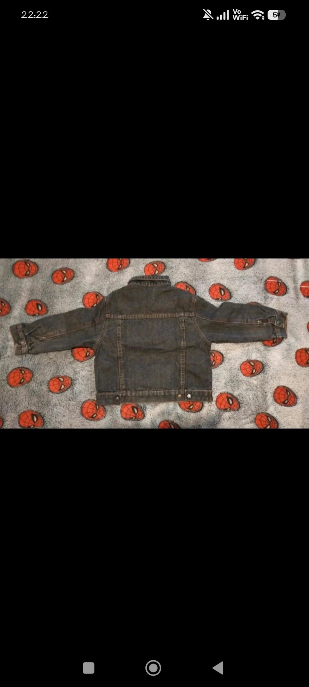 👕 Raw denim jacket for kids – 4 years – Very good condition – photo 2